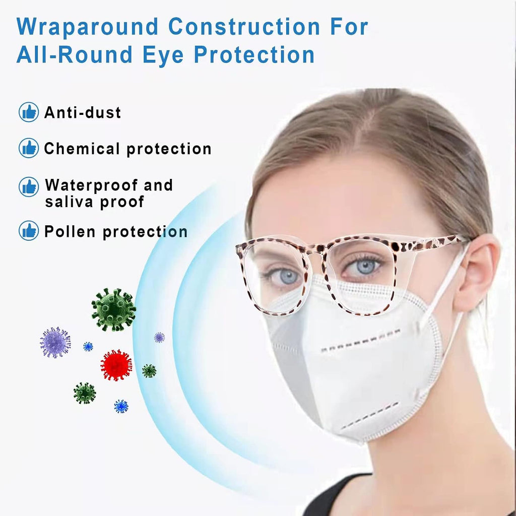 Safety Glasses Goggles For Women Nurses Protective Eyewear,Anti Fog Safety Goggles