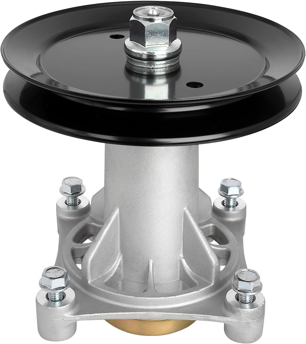 187292 Spindle Assembly with 195945 Pulley, Fit for Hu sqvarna/Craftsman 42" 46" 48" 54" Mower Deck, Mandrel Spindle