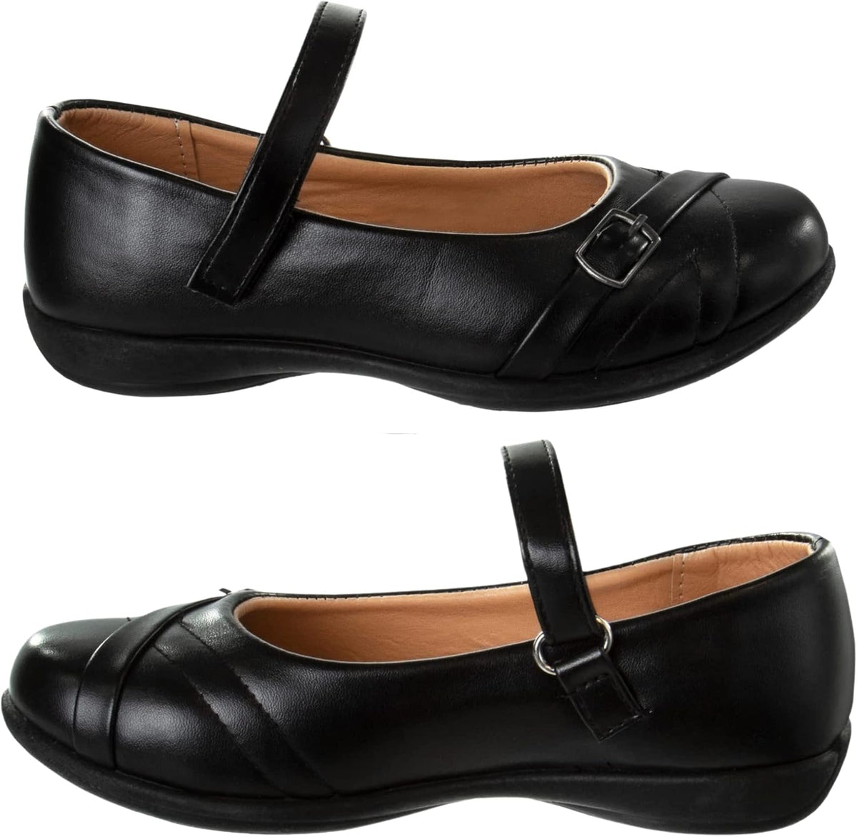 Girls Mary Jane School Uniform Shoes Flats (Toddler-Big Kid)