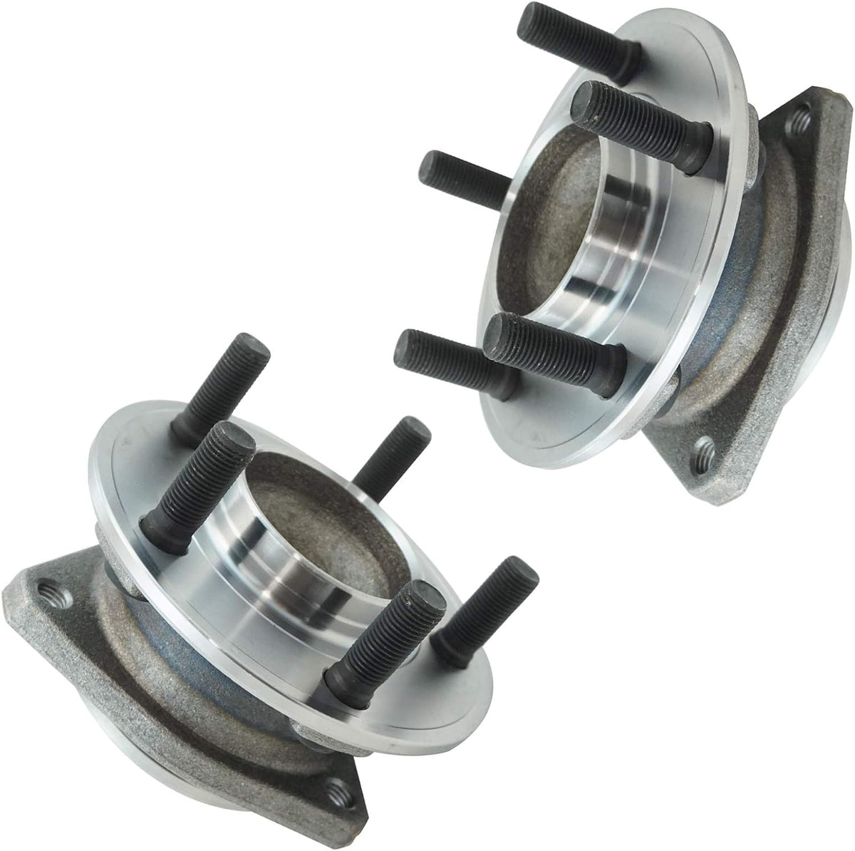TRQ 2 Piece Front Wheel Bearing & Hub Assembly Set