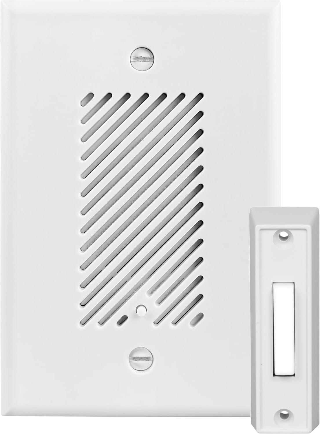 Doorbell Chime Kit - Easy Installation Electronic Door Bells for Home with Adjustable Volumes, 5 Chime Tones with
