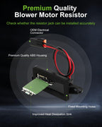 SCITOO HVAC Blower Motor Resistor RU-571