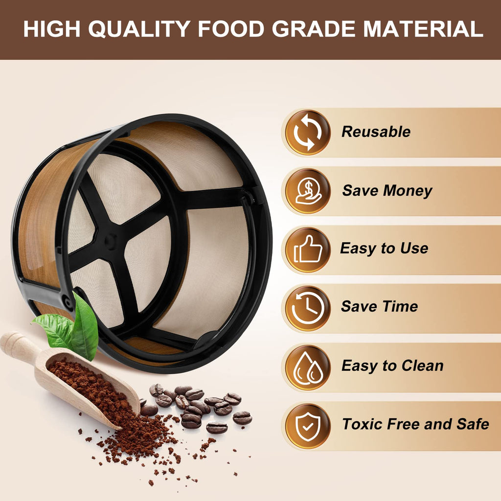 KEEPOW Reusable Coffee Filter Compatible with Keurig K-Duo Essentials