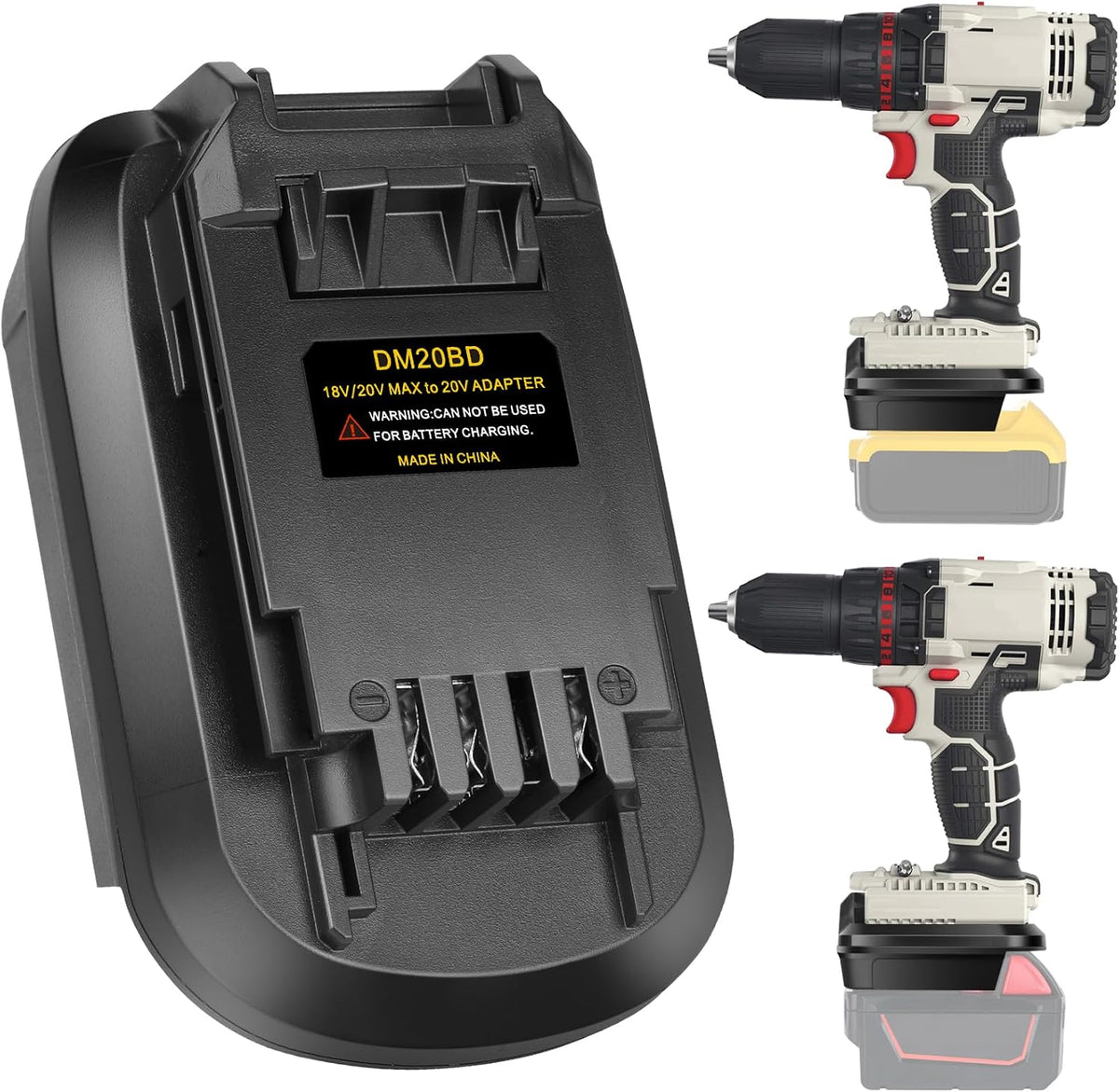 Battery Adapter for Porter Cable 20V Cordless Tools (1 Adapter Only)
