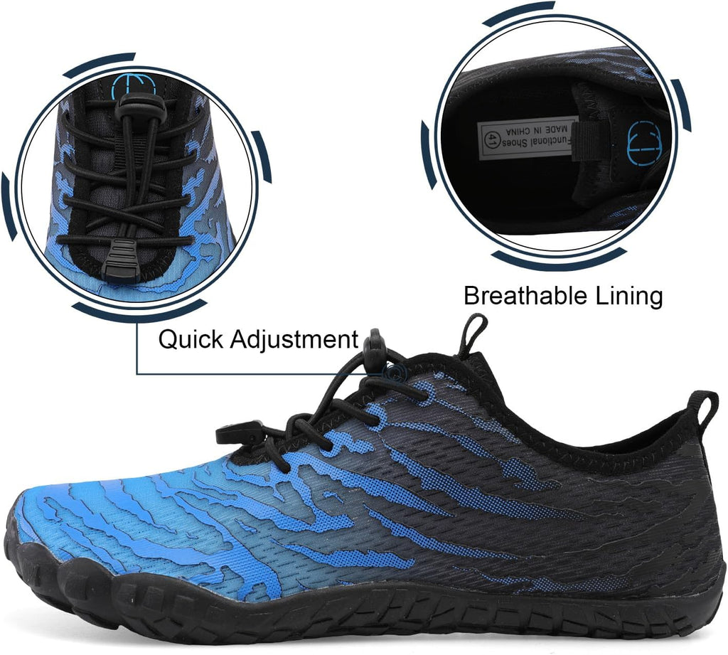Swim Water Shoes for Women Men Quick Dry Barefoot Aqua Sneakers Shoe for Beach Hiking Diving Boating River Outdoor