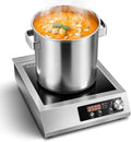 3500W Commercial Induction Cooktop with Knob and LCD