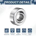uxcell COM5T Spherical Plain Bearings 5/16x3/4x3/8 Chrome Steel