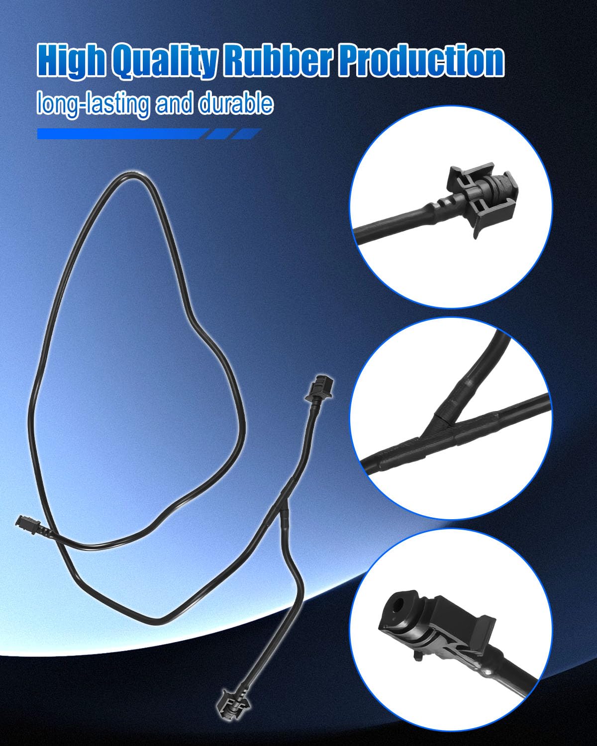 Engine Coolant Overflow Hose Fit for Ford Focus 2.0L L4 2013-2018