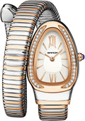 Snake Bracelet Watches for Women, Elegant Wrap Around Bangle Wristwatch, Fashion Jewelry Style Quartz Watch, Snake