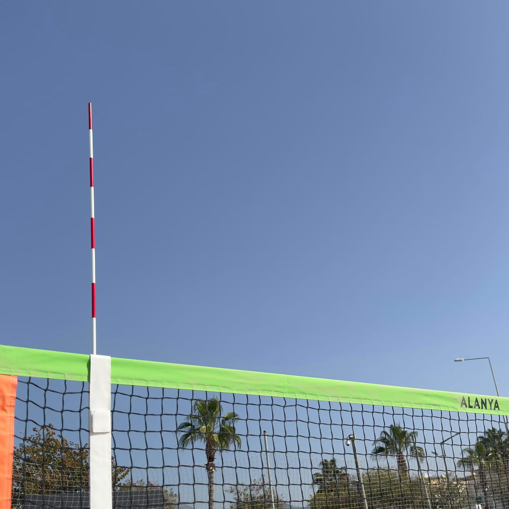 Foldable Volleyball Antenna Set with Hook-and-Loop Sleeves – Portable Fiberglass Net Antennas – Pro-Level Antenna