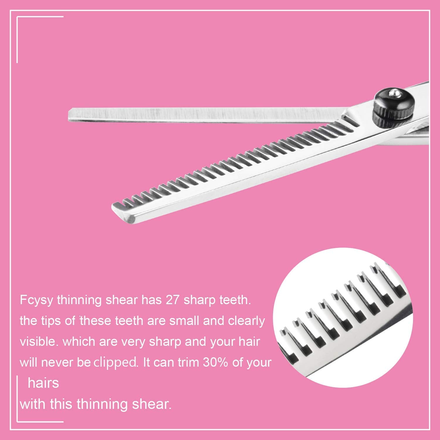 Hair Cutting Scissors Thinning Shears- Fcysy Professional Barber Sharp Hair Scissors Hairdressing Shears Kit with