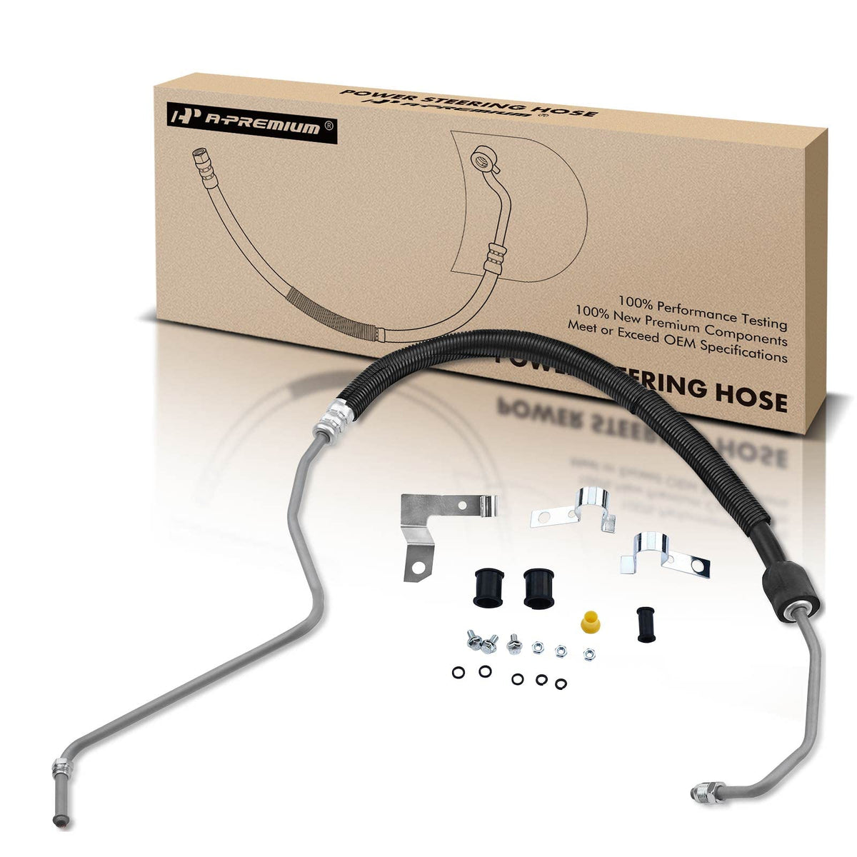 A-Premium Power Steering Pressure Hose Assembly Compatible with Chrysler
