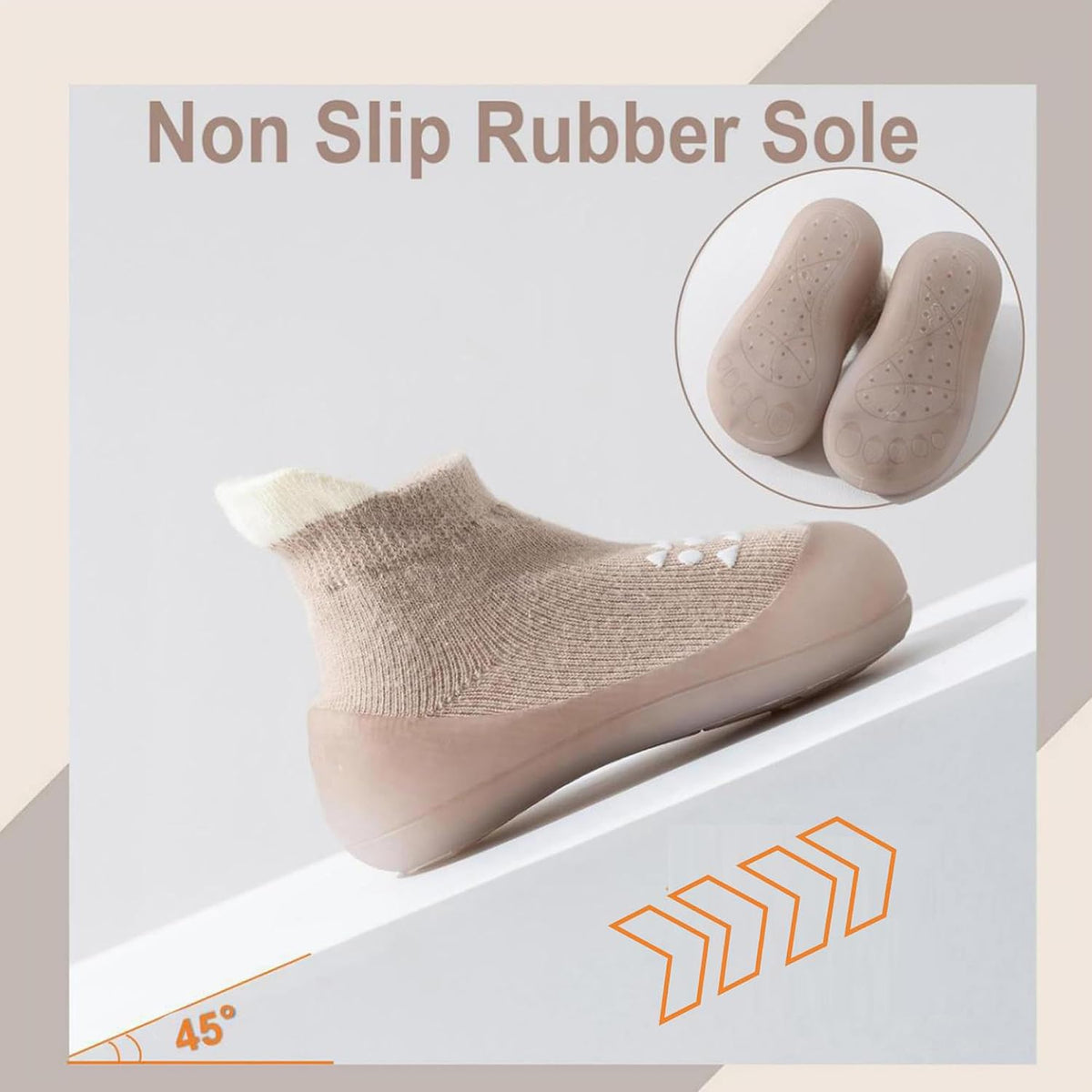 Baby Sock Shoes Toddler Boys Walking Shoes Infant Slippers Sneakers