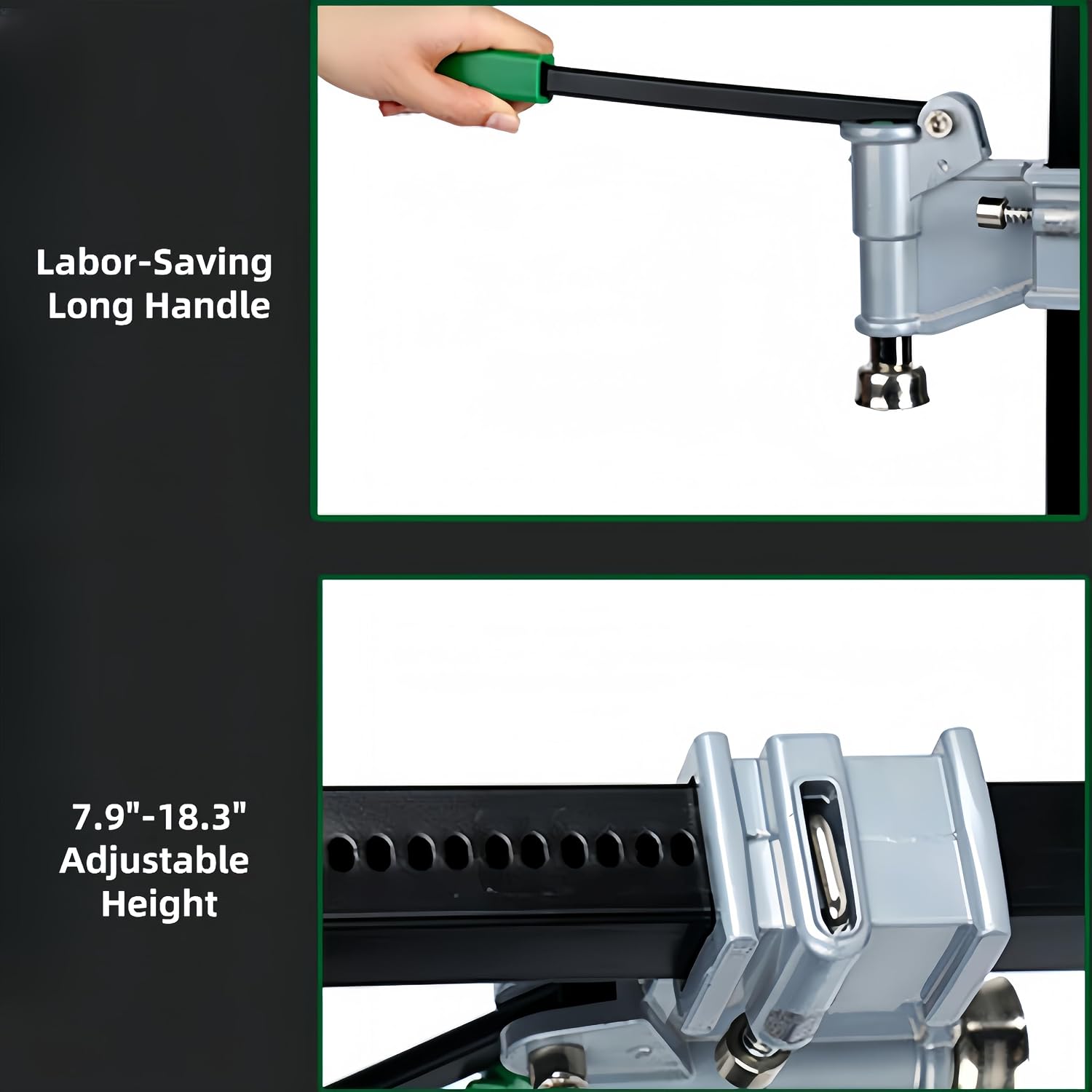 Manual Beer Bottle Capper, Home Brewing Beer Bottle Capping Machine, Bench Stand Beer Bottle Sealer with Adjustable