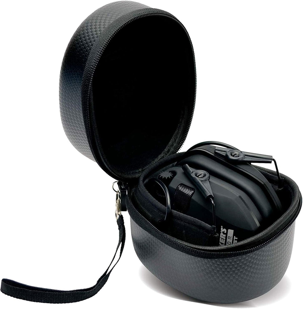 Muff Protective Case | Weather-Resistant Durable Shockproof Dustproof EVA Carbon Finish Hunting Range Shooting