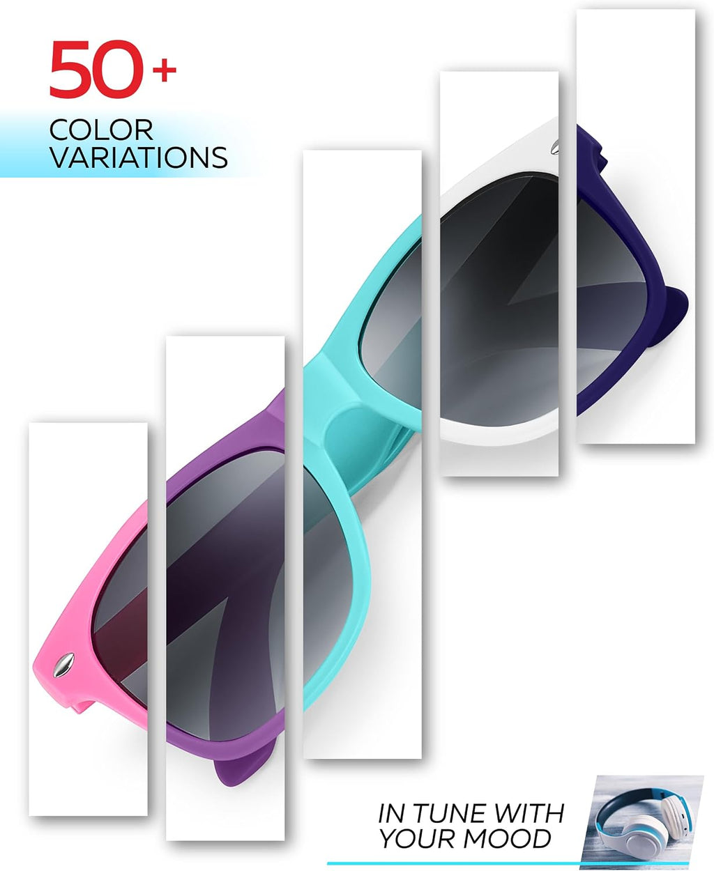 Kids Sunglasses for Boys Girls Age 3-12 - Shatterproof UV400 Toddler Children Sun Glasses