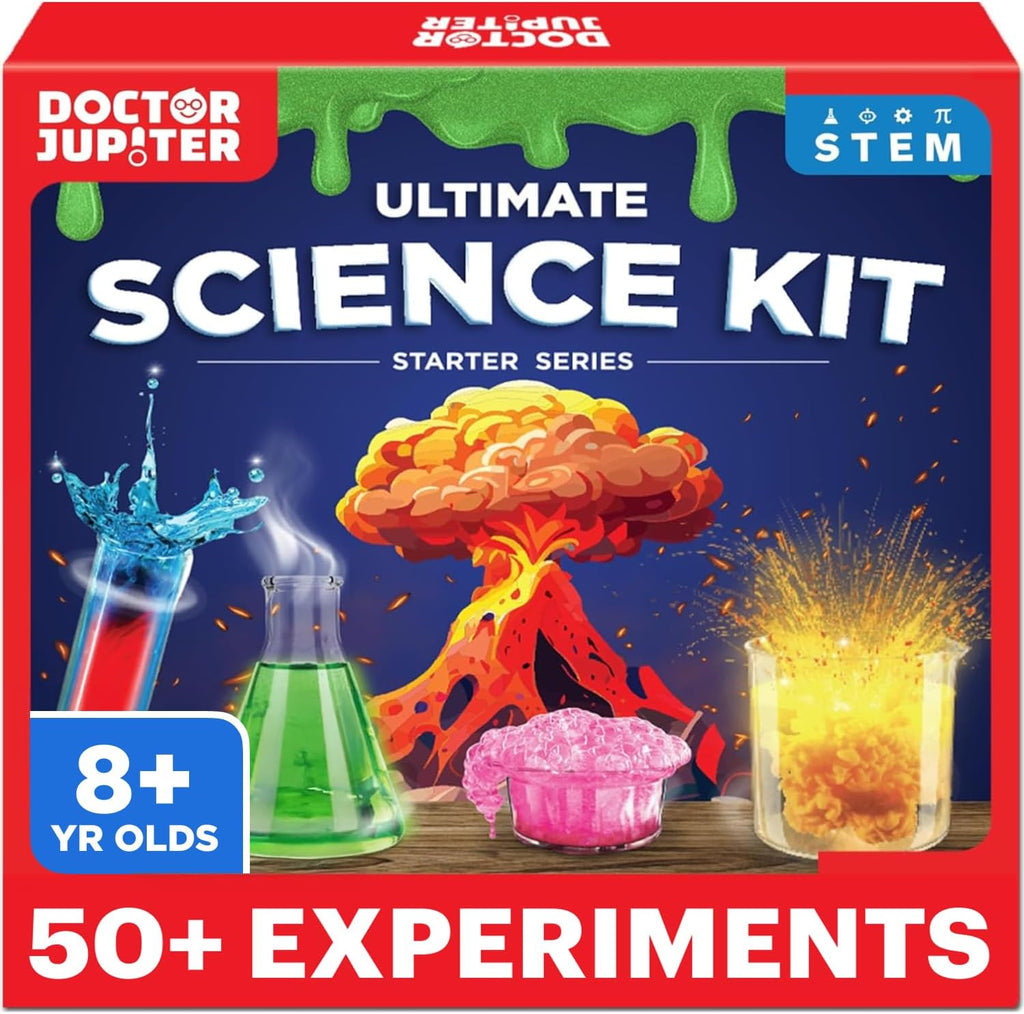 Ultimate Science Experiments Kit for Kids Ages 8+ | Science Kits for Kids Ages 8-12, Birthday Gift Ideas for Boys &
