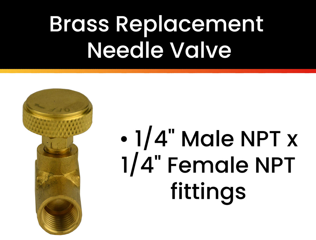 Hot Max 24209 Brass Replacement Needle Valve
