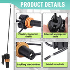 2-Pack Wire Connector Pigtail for LS Gen 4 Starter Motor Solenoid LS3