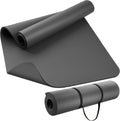 Extra Thick NBR Yoga Mat for Women & Men, 15mm Thick, 72”x32” Large Exercise Mat with Non-Slip Workout Mat for Yoga