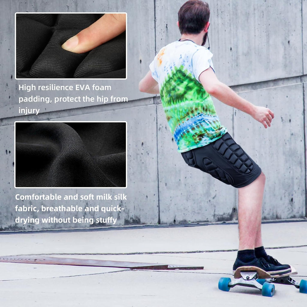 3D Hip Protection Eva Butt Pads Protective Padded Shorts Crash Pad Impact Gear for Skiing Skating Snowboarding