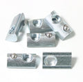 20 Packs 5/16-18 Threaded Steel Roll in T-Nut with Ball Spring, T Slot Accessories for Aluminum Extrusion Profile Rail