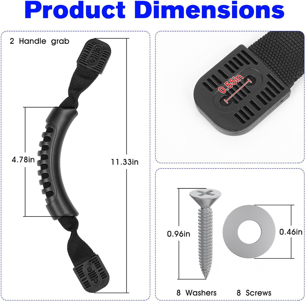 F1C-U1552-00-00 Boat Rear Handle Grab for Yamaha Boat Grab Handle- 2 Pack