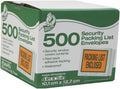 Brand Security View Packing List Envelopes, 5.5 x 4.5-Inch, 500-Count (394742)