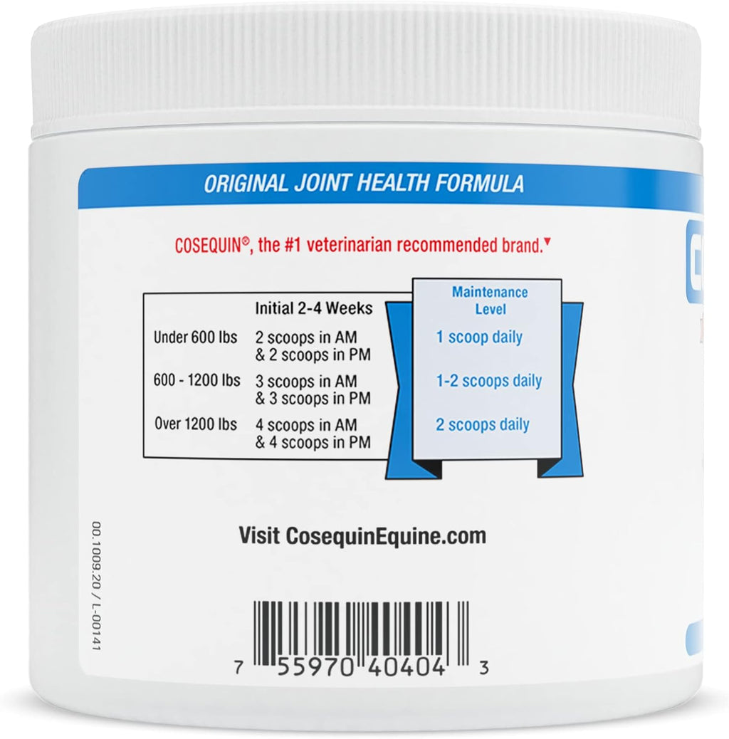 Nutramax Cosequin Original Horse Joint Health Supplement, Powder, 280g