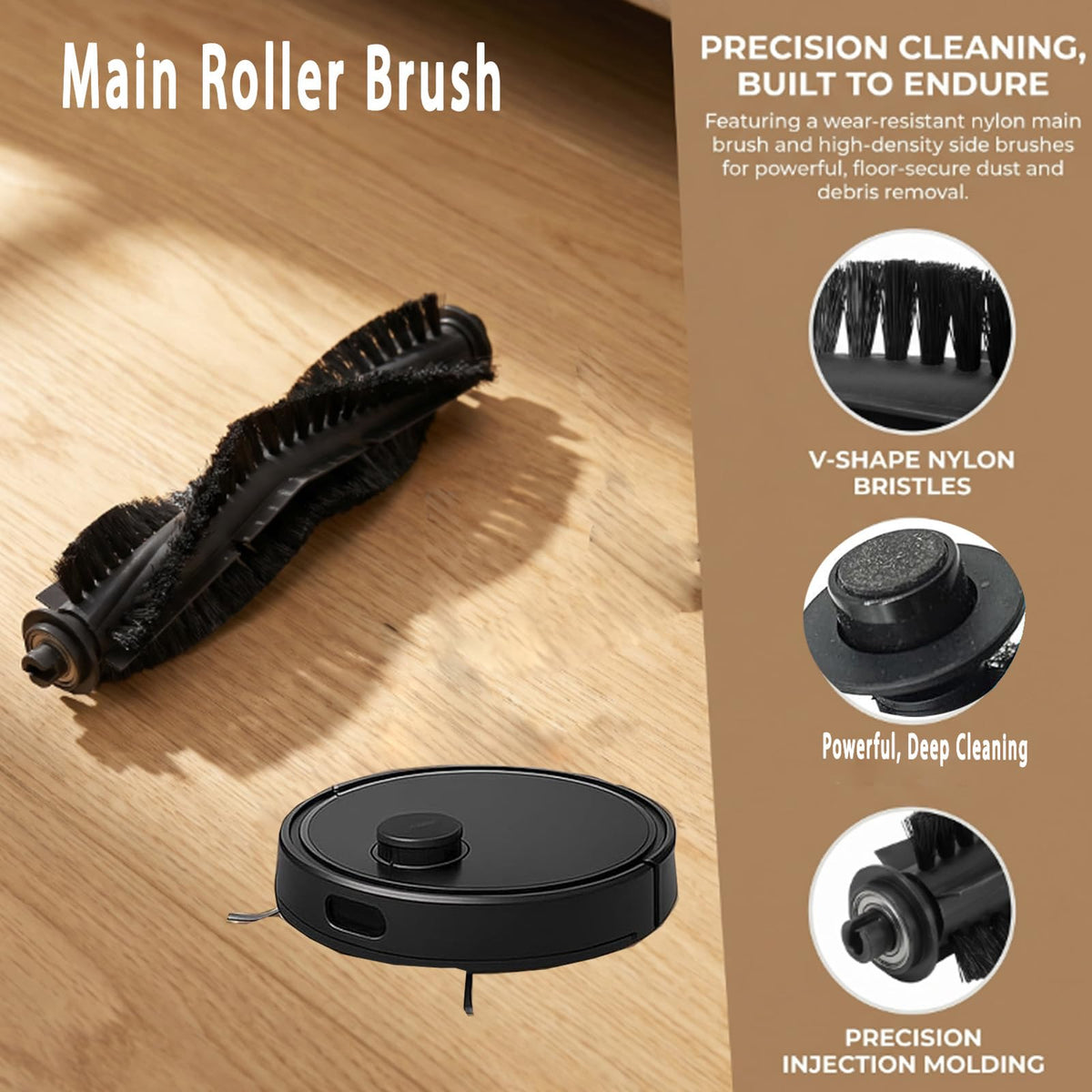Replacement Accessories Kit for iHome AutoVac Nova S1 Pro Robot Vacuum