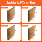 Frank Lowe Cork with Static Back Foam Pads for Glass & Windows (3/16 x 3/4 x 3/4)