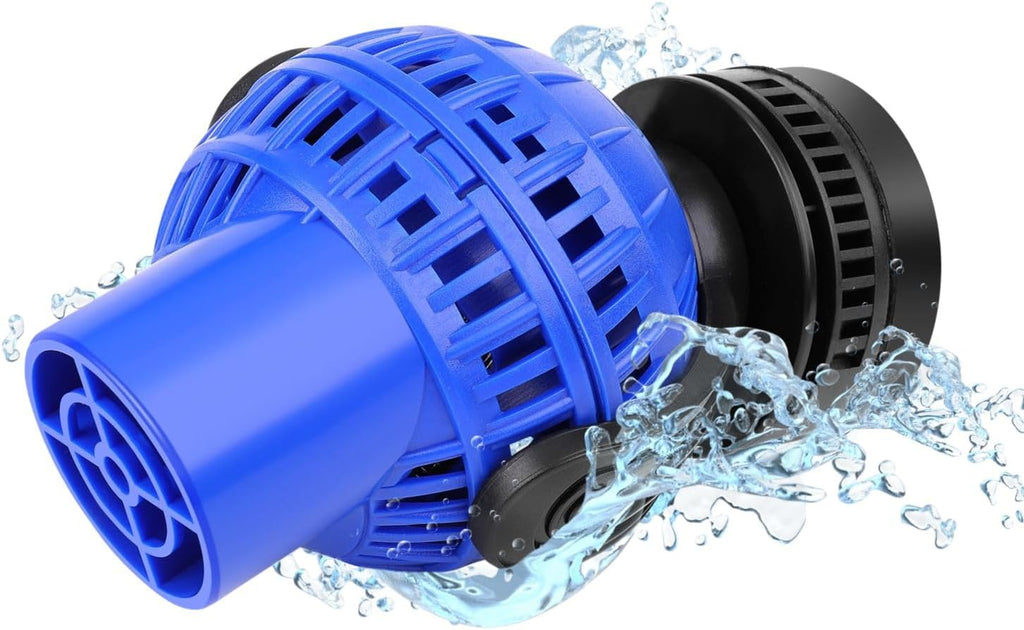 Blue Aquarium Wave Maker, 1100 GPH Circulation Pump for Fish Tanks