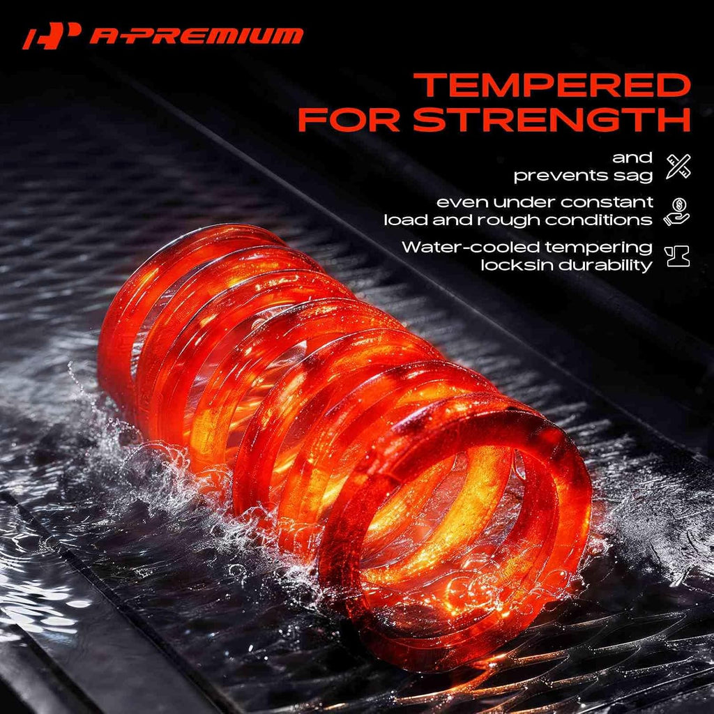 A-Premium 2-Pack Front Suspension Coil Spring Set Compatible with Ford