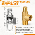 0372271 530C-STD 3/4" x 1/2" Poppet Type Calibrated Pressure Relief Valve