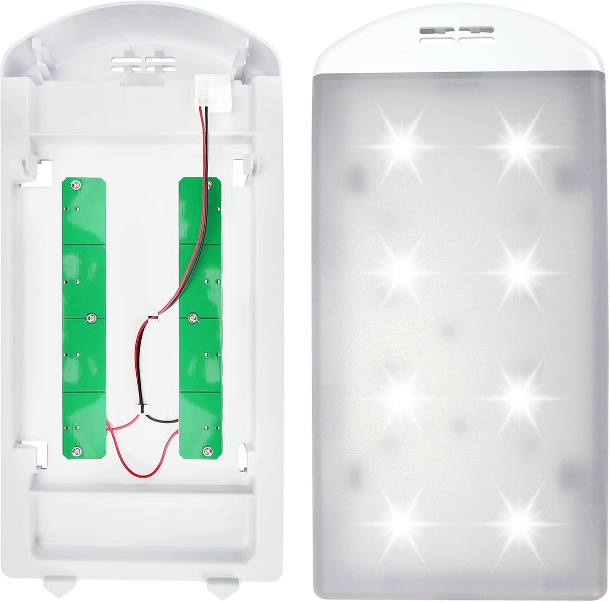 W11527432 W11387579 Refrigerator LED Light Replacement for Whirlpool Fridge Light Maytag Amana Module W11042554 W11333374 WRX735SDHZ02 WRX735SDHZ03 WRF555SDFZ11 WRX735SDHZ07 WRF555SDFZ15 WRF555SDFZ09