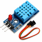 3 Sets Digital Temperature & Humidity Sensor Modules, Compatible with DHT11