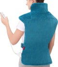 Weighted Heating Pad for Back Neck Shoulder, 22"x33" FSA Eligible