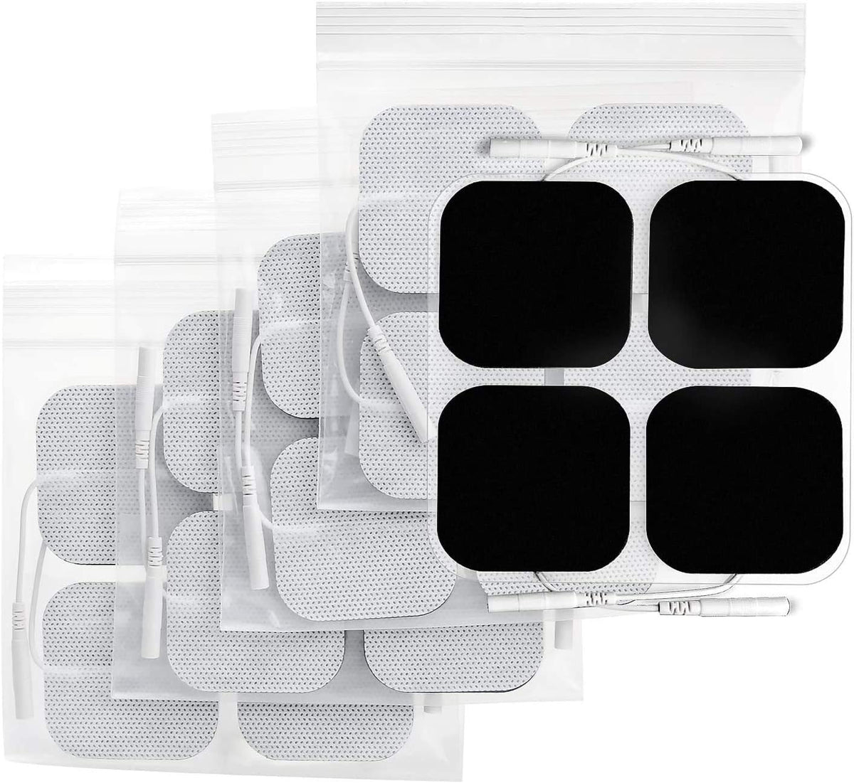 TENS Unit Pads Electrode Patches 20 Pcs, Upgraded Self-Stick, 2"x2"