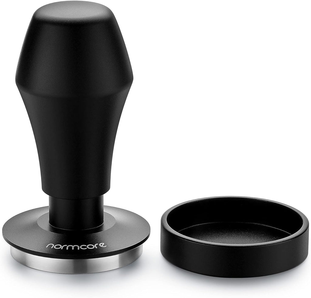V4 Coffee Tamper 53.3mm - Spring-Loaded Tamper - Barista Espresso Tamper with 15lb / 25lb / 30lbs Replacement Springs