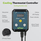 BN-LINK Digital Cooling Thermostat Temperature Controller Outlet Switch