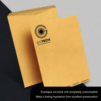 Customize Your 9" x 12" Catalog Envelopes - Upload Your Black & White Logo/Design and Return Address - Custom