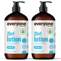 Everyone 2-in-1 Hand & Body Lotion, Unscented, 32 oz 2-Pack