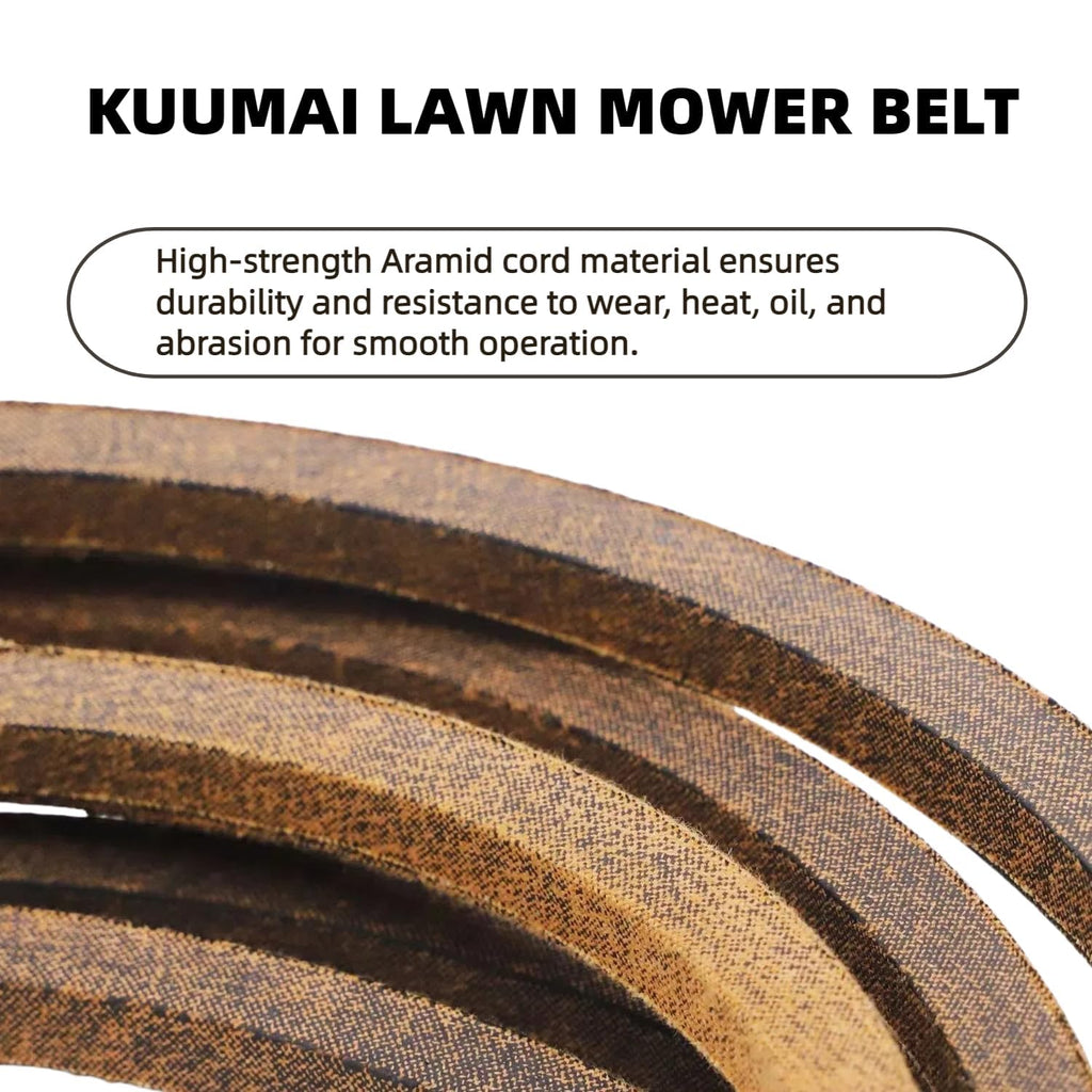 Pump Drive Belt 1/2" X 70.75" Replacement for Hustler 600979 Kawasaki 23-25 HP FasTrak and FasTrak SD 48", 54" and 60" Deck