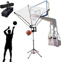 Basketball Rebounder Machine, Adjustable Basketball Shot Trainer | Basketball Return Attachment with 180° Rotating