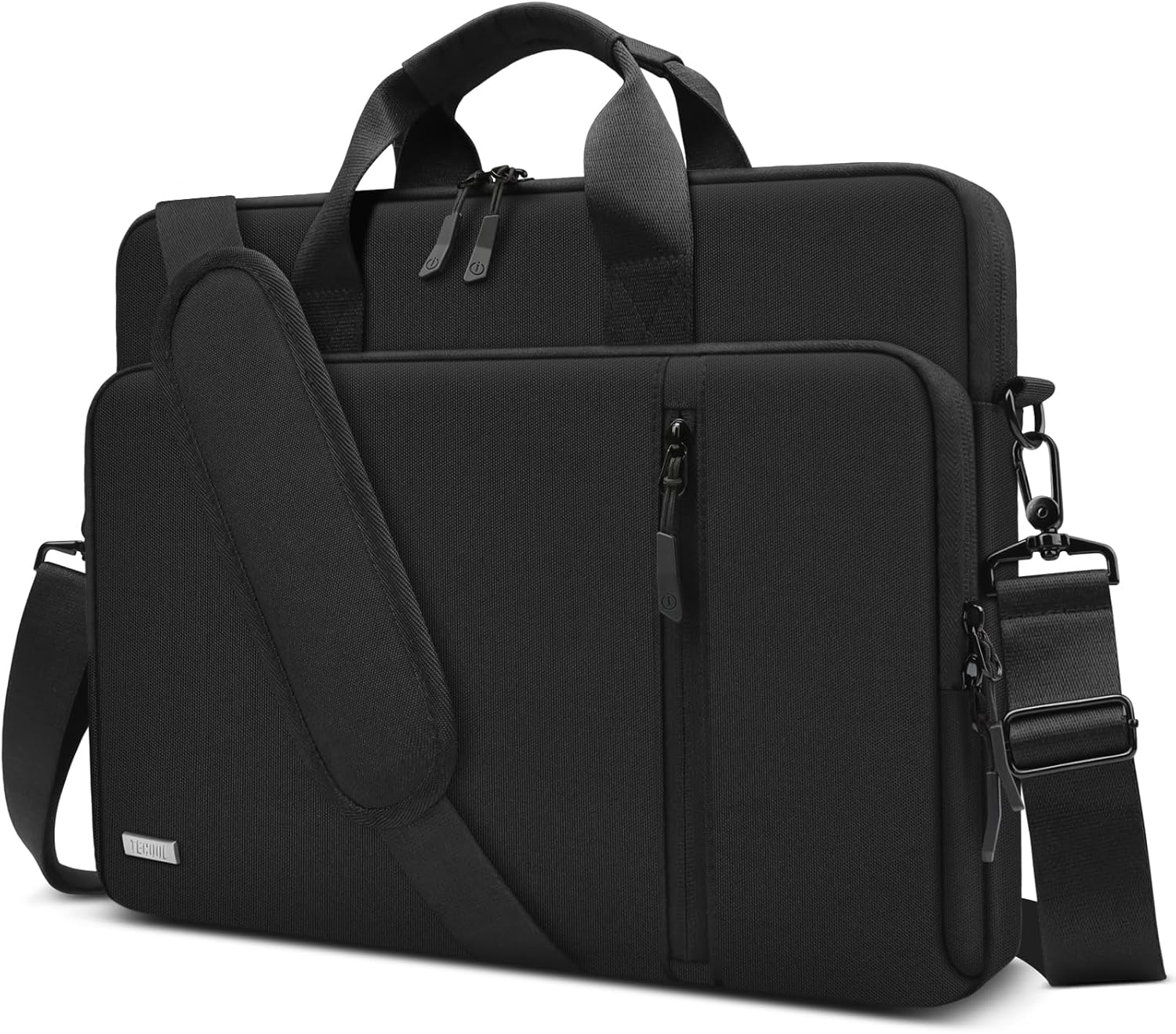 15.6 16 Inch Laptop Bag, 360 Protective Case Messenger Bag Waterproof Computer Sleeve Briefcase with Shoulder Strap