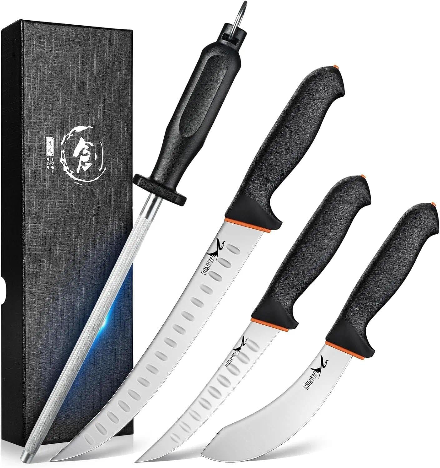 Butcher Knife Set for Meat Cutting, Gifts for Men Women