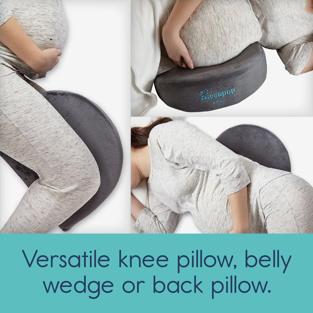 Pregnancy Wedge Pillow, Maternity Pillow Support Belly, Legs, Back