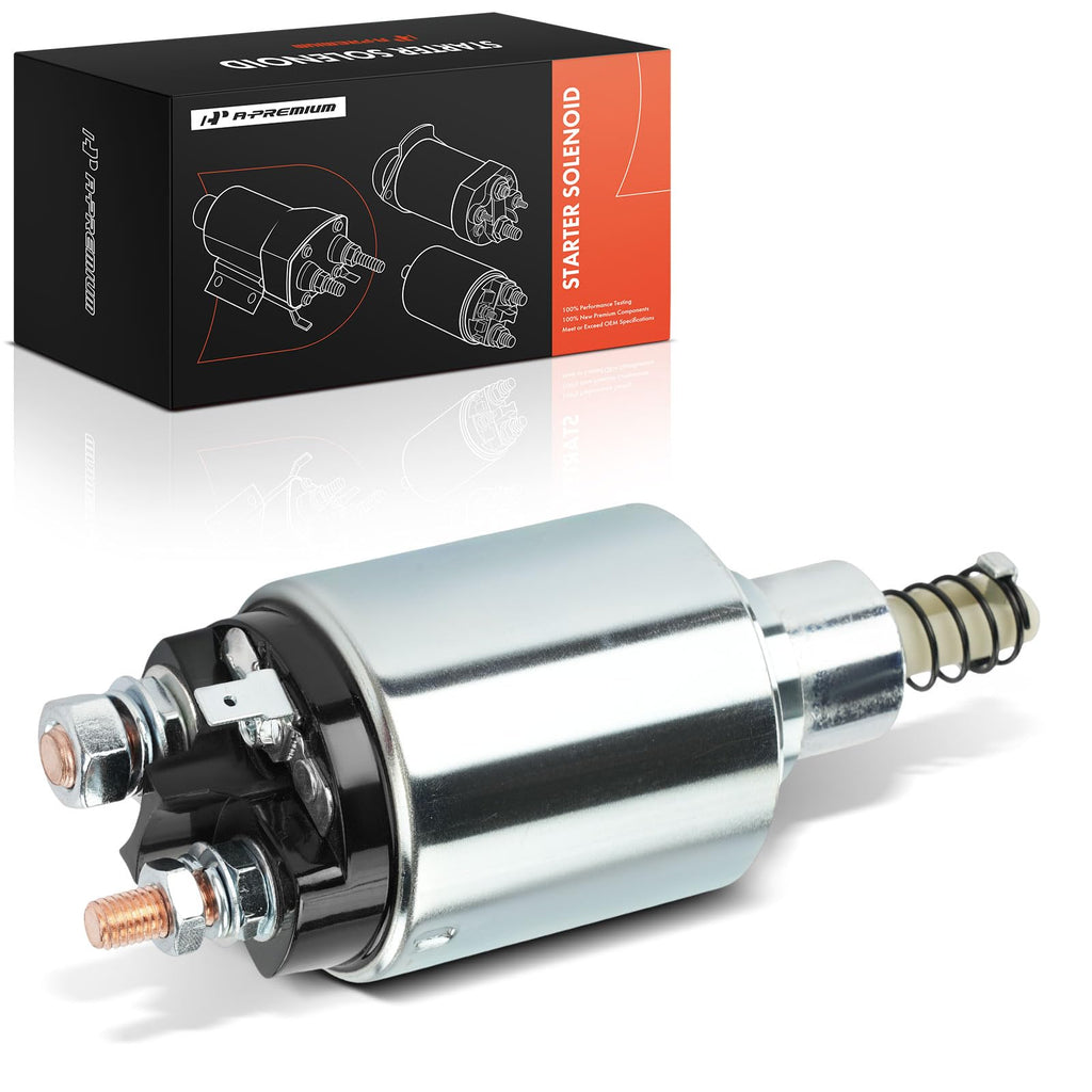 A-Premium 12V Starter Solenoid Compatible with New Holland