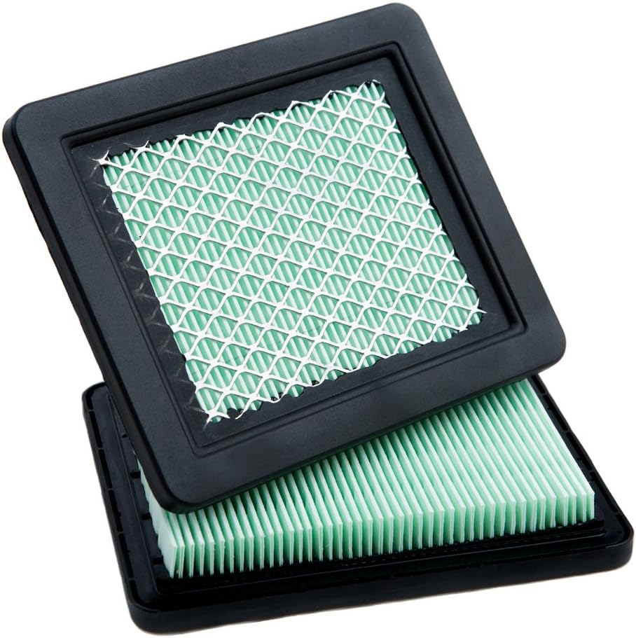 HOODELL 2 Pack 17211-zl8-023 Air Filter, Compatible for Honda gcv160 gcv190, Husqvarna 7021p, Premium Lawn Mower Air Cleaner Element