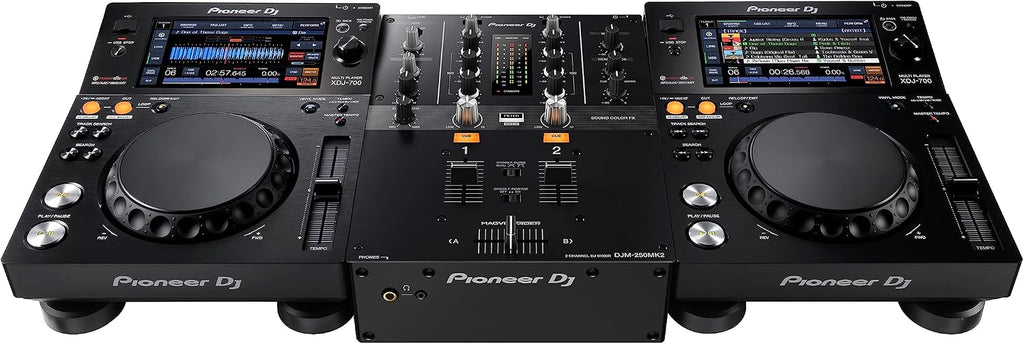 DJM-250MK2 2-Channel DJ Mixer,Black | For DJs moving to separates, 2-channel club-style mixer, free rekordbox DVS